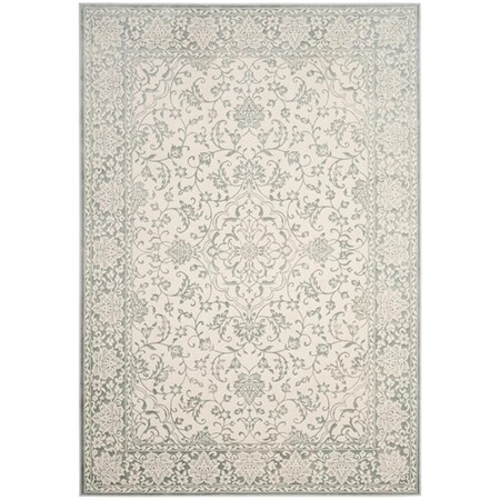 Safavieh Noble 600 Medium Rectangle Area Rug Light Blue & Ivory - 5 ft.-1 in. x 7 ft.-6 in. NBL659-7680-5